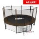 Батут UNIX line 10 ft Black&Brown (outside) (305 см)