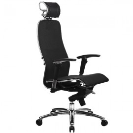Эргономическое офисное кресло Metta SAMURAI S-3.03 Black Plu