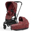 Коляска 2 в 1 Cybex Priam 4 Rockstar Alec Volkel шасси Matt Black