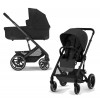 Коляска 2 в 1 Cybex Balios S Lux 2023 Moon Black