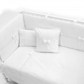 Постельный комплект Fiorellino Premium Baby White 140x70 5 предметов
