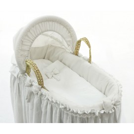 Корзина-переноска плетёная с капюшоном Fiorellino Premium Baby
