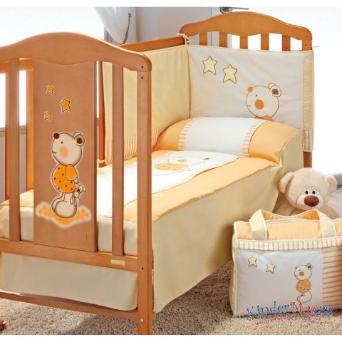 Детская кроватка Micuna Selsia 120х60 + постельный комплект