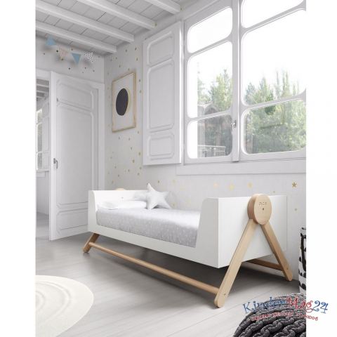 Кровать подростковая Micuna Swing (Микуна Свинг) 140*70 CM-1932 white/water wood