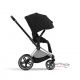 Коляска 2 в 1 Cybex Priam 4 Sepia Black шасси Chrome Black