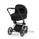 Коляска 2 в 1 Cybex Priam 4 Sepia Black шасси Chrome Black