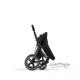 Коляска 2 в 1 Cybex Priam 4 Sepia Black шасси Chrome Black