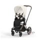 Коляска 2 в 1 Cybex Priam 4 Off White шасси Chrome Black