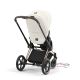 Коляска 2 в 1 Cybex Priam 4 Off White шасси Chrome Black