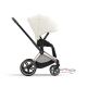 Коляска 2 в 1 Cybex Priam 4 Off White шасси Chrome Black