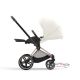 Коляска 2 в 1 Cybex Priam 4 Off White шасси Chrome Black