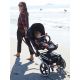 Коляска 2 в 1 Cybex Priam 4 Spring Blossom Dark шасси Chrome Black