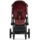 Коляска 2 в 1 Cybex Priam 4 Rockstar Alec Volkel шасси Chrome Black