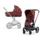 Коляска 2 в 1 Cybex Priam 4 Rockstar Alec Volkel шасси Chrome Black