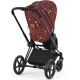 Коляска 2 в 1 Cybex Priam 4 Rockstar Alec Volkel шасси Chrome Black