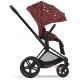 Коляска 2 в 1 Cybex Priam 4 Rockstar Alec Volkel шасси Chrome Black