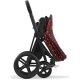 Коляска 2 в 1 Cybex Priam 4 Rockstar Alec Volkel шасси Chrome Black