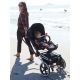 Коляска 2 в 1 Cybex Priam 4 Simply Flowers Pale Blush шасси Matt Black