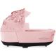 Коляска 2 в 1 Cybex Priam 4 Simply Flowers Pale Blush шасси Matt Black
