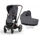 Коляска 2 в 1 Cybex Priam 4 Simply Flowers Dream Grey шасси Rosegold