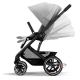 Коляска 3 в 1 Cybex Balios S Lux Lava Grey