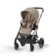 Коляска 2 в 1 Cybex Balios S Lux 2023 Almond Beige